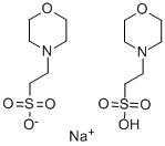 2-吗啉乙磺酸半钠盐结构式_117961-21-4结构式
