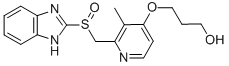 1-Propanol, 3-[[2-[(1h-benzimidazol-2-ylsulfinyl)methyl]-3-methyl-4-pyridinyl]oxy]- Structure,117976-94-0Structure