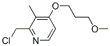 2-(氯甲基)-4-(3-甲氧基丙氧基)-3-甲基吡啶结构式_117977-20-5结构式