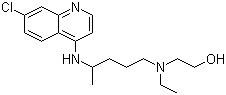 羟氯喹结构式_118-42-3结构式