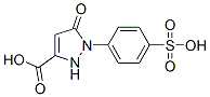 1-(4-磺酸苯基)-3-羧基-5-吡唑啉酮结构式_118-47-8结构式