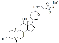 牛磺脱氧胆酸钠结构式_1180-95-6结构式