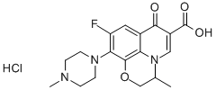 盐酸氧氟沙星结构式_118120-51-7结构式