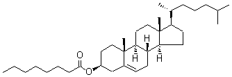 胆甾烯基辛酸酯结构式_1182-42-9结构式