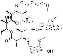 去甲基罗红霉素结构式_118267-18-8结构式