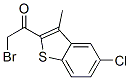 2-溴-1-(3-甲基苯并[b]噻吩-2-基)乙烷-1-酮结构式_118337-33-0结构式