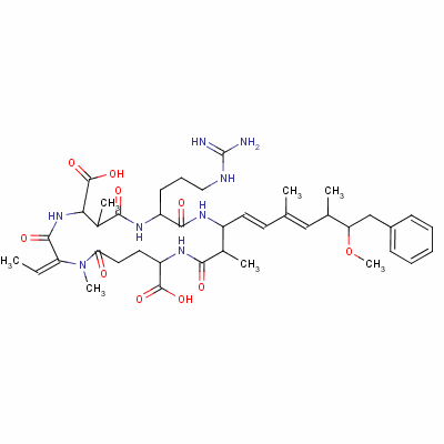 节球毒素结构式_118399-22-7结构式