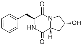 Cyclo(l-phe-trans-4-hydroxy-l-pro) Structure,118477-06-8Structure