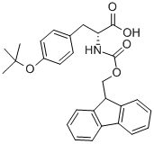 Fmoc-O-叔丁基-D-酪氨酸结构式_118488-18-9结构式