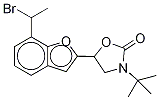 3-(叔-丁基-d9)-5-[7-(溴乙基)-2-苯并呋喃基]-2-恶唑烷酮结构式_1185084-36-9结构式