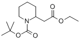 1-[(1,1-二甲基乙氧基)羰基]-2-哌啶乙酸乙酯结构式_118667-62-2结构式