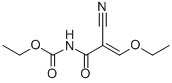 Ethyl n-(2-cyano-3-ethoxyacryloyl)carbamate Structure,1187-34-4Structure