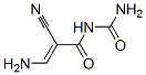  (7ci,8ci)-(3-氨基-2-氰基丙烯酰基)-脲结构式_1187-39-9结构式