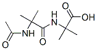 (9ci)-n-(n-乙酰基-2-甲基丙氨酰基)-2-甲基-丙氨酸结构式_118724-99-5结构式