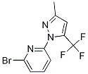 2-溴-6-(3-甲基-5-三氟甲基吡唑-1-基)吡啶结构式_1187386-44-2结构式