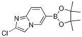 2-氯-6-(4,4,5,5-四甲基-1,3,2-二噁硼烷-2-基)-咪唑并[1,2-a]吡啶结构式_1187820-12-7结构式