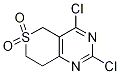2,4-二氯-7,8-二氢-5H-硫代吡喃并[4,3-d]嘧啶 6,6-二氧化物结构式_1187830-50-7结构式