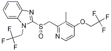Lansoprazole n-trifuoroethyl impurity Structure,1187926-84-6Structure