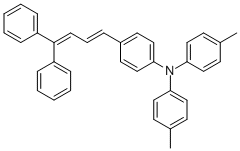 [4-(4,4-二苯基-1,3-丁二烯)-苯基]-二-对甲苯-胺结构式_118985-32-3结构式