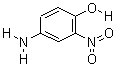 2-硝基-4-氨基苯酚结构式_119-34-6结构式