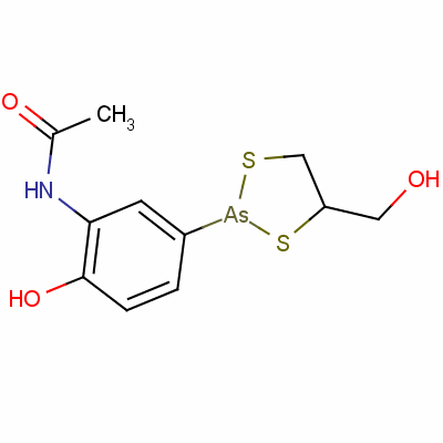 胂噻醇结构式_119-96-0结构式