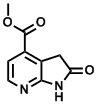 2-氧代-2,3-二氢-1H-吡咯并[2,3-b]吡啶-4-羧酸甲酯结构式_1190313-98-4结构式
