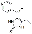 (5-乙基-2,3-二氢-2-硫氧代-1H-咪唑-4-基)-4-吡啶-甲酮结构式_119193-62-3结构式