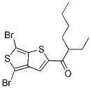 1-(4,6-二溴噻吩并[3,4-b]噻吩-2-基)-2-乙基-1-己酮结构式_1194605-76-9结构式