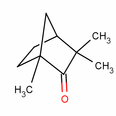 葑酮结构式_1195-79-5结构式