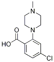 4-氯-2-(4-甲基-1-哌嗪)苯甲酸结构式_1197193-44-4结构式