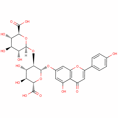 Apigenin 7-diglucuronide Structure,119738-57-7Structure