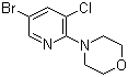 2-(4-吗啡啉基)-3-氯-5-溴吡啶结构式_1199773-09-5结构式