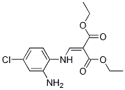 2-((2-氨基-4-氯苯基氨基)亚甲基)丙二酸二乙酯结构式_1199773-10-8结构式