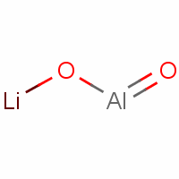 铝酸锂结构式_12003-67-7结构式