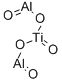 氧化钛铝结构式_12004-39-6结构式