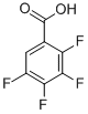 2,3,4,5-四氟苯甲酸结构式_1201-31-6结构式