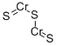 硫化铬结构式_12018-22-3结构式