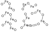 铁酸锶结构式_12023-91-5结构式