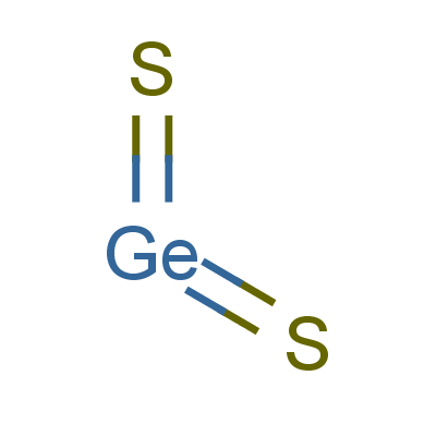 硫化锗(Ⅳ)结构式_12025-34-2结构式