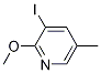 3-碘-2-甲氧基-5-甲基吡啶结构式_1203499-63-1结构式