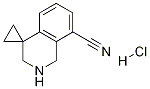 2,3-二氢-1H-螺[环丙烷-1,4-异喹啉]-8-甲腈盐酸盐结构式_1203683-22-0结构式