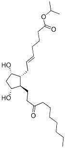 异丙基乌诺前列酮结构式_120373-24-2结构式