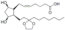 Unoprostone ethyleneketal Structure,120373-42-4Structure