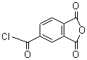 1,2,4-偏苯三酸酐酰氯结构式_1204-28-0结构式