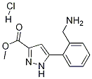 5-(2-(甲基氨基)苯基)-1H-吡唑-3-羧酸甲酯盐酸盐结构式_1204580-90-4结构式