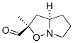 反式-(9CI)-六氢-2-甲基吡咯并[1,2-b]异噁唑-2-羧醛结构式_120529-84-2结构式
