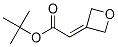 2-(氧杂环丁烷-3-基)乙酸叔丁酯结构式_1207175-03-8结构式