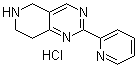 5,6,7,8-四氢-2-(2-吡啶)-吡啶并[4,3-d]嘧啶盐酸盐结构式_1207175-11-8结构式