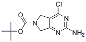 2-氨基-4-氯-5H-吡咯并[3,4-d]嘧啶-6(7h)-羧酸叔丁酯结构式_1207175-28-7结构式