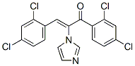 (z)-(9ci)-1,3-双(2,4-二氯苯基)-2-(1H-咪唑-1-基)-2-丙烯-1-酮结构式_120758-62-5结构式